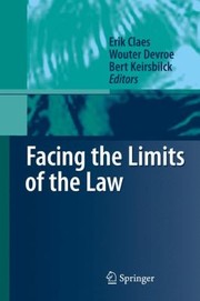 Front cover of Facing The Limits Of The Law by Bert Keirsbilck