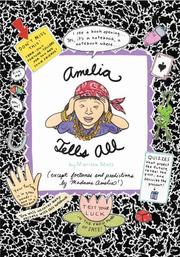Front cover of Madame Amelia tells all by Marissa Moss