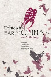 Cover of Ethics In Early China An Anthology by Timothy O'Leary