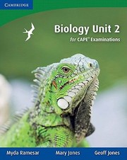 Front cover of Biology Unit 2 For Cape Examinations by Myda Ramesar