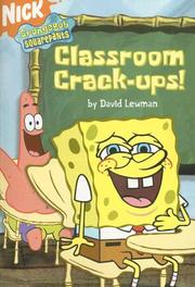 Cover of Classroom Crack-ups! SpongeBob SquarePants by David Lewman