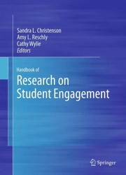 Front cover of Handbook Of Research On Student Engagement by Cathy Wylie