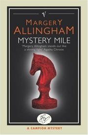 Cover of Mystery Mile by Margery Allingham