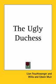 Cover of The ugly duchess by Lion Feuchtwanger