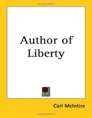 Front cover of Author of Liberty by Carl McIntire