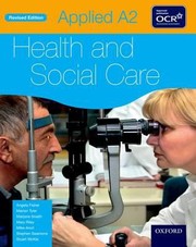 Front cover of Applied A2 Health And Social Care by Mary Riley