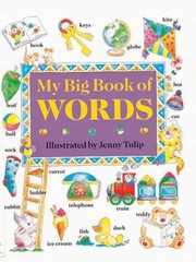 Front cover of My Big Book Of Words by Jenny Tulip