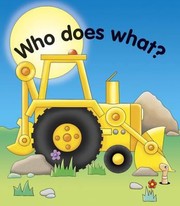 Cover of Who Does What by Jane Wolfe