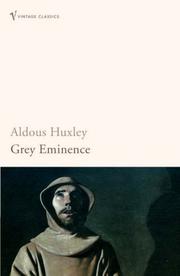 Front cover of Grey eminence by Aldous Huxley