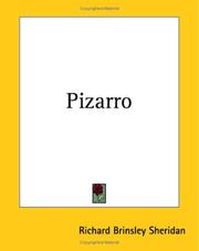 Cover of Pizarro by Richard Brinsley Sheridan