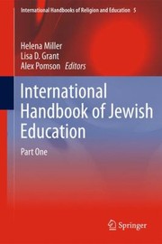 Front cover of International Handbook Of Jewish Education by Alex Pomson