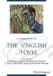 Front cover of Companion To The English Novel by Jennifer Wicke