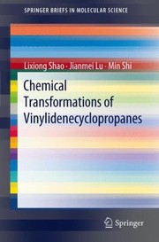 Front cover of Chemical Transformations Of Vinylidenecyclopropanes by Min Shi