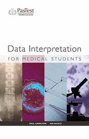 Cover of Data Interpretation For Medical Students by P. Hamilton