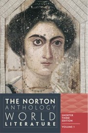 Front cover of The Norton Anthology of World Literature  3rd Edition by Martin Puchner
