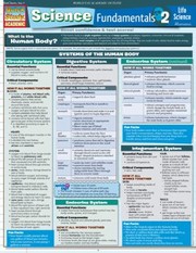 Front cover of Science Fundamentals 2 Life Sciencehumans by BarCharts Inc.