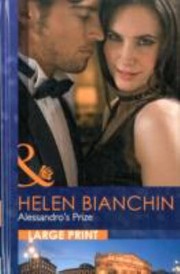 Front cover of Alessandro's Prize by Helen Bianchin