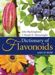 Front cover of Dictionary Of Flavonoids With Cdrom by John Buckingham