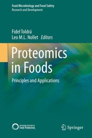 Front cover of Proteomics In Foods Principles And Applications by Leo Nollet
