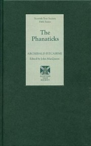 Cover of The Phanaticks by John MacQueen