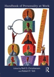 Front cover of Handbook Of Personality At Work by Robert Tett