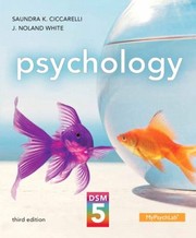 Cover of Psychology Dsm 5 by Saundra K. Ciccarelli