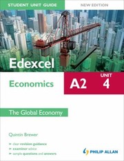 Cover of Edexcel A2 Economics by Quintin Brewer