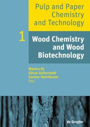 Cover of Wood Chemistry And Biotechnology by Monica Ek