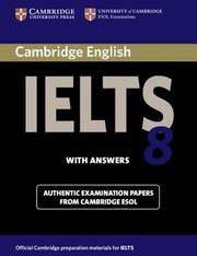 Cover of Cambridge Ielts 8 Examination Papers From University Of Cambridge Esol Examinations by Cambridge ESOL