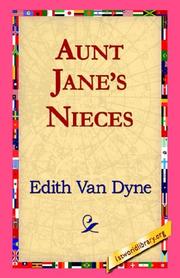 Cover of Aunt Jane's Nieces by L. Frank Baum