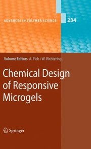 Front cover of Chemical Design Of Responsive Microgels by Walter Richtering