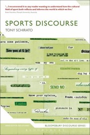 Front cover of Sports Discourse by Tony Schirato