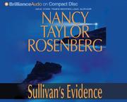 Front cover of Sullivan's Evidence (Carolyn Sullivan) by Nancy Taylor Rosenberg