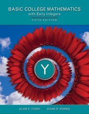 Front cover of Basic Mathematics For College Students With Early Integers by Diane Koenig