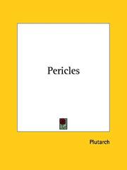 Cover of Pericles by Plutarch