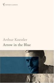 Front cover of Arrow in the blue by Arthur Koestler