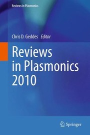 Front cover of Reviews In Plasmonics 2010 by Chris D. Geddes