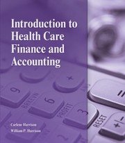 Front cover of Introduction To Health Care Finance And Accounting by Carlene Harrison