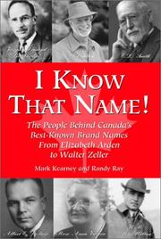 Cover of I know that name! by Mark Kearney