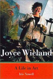 Cover of Joyce Wieland by Iris Nowell