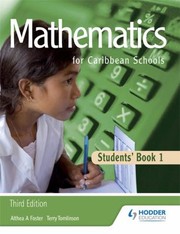 Front cover of Mathematics For Caribbean Schools by Althea Foster