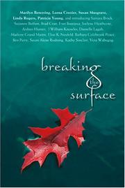 Cover of Breaking the surface by Marilyn Bowering
