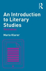 Front cover of Introduction To Literary Studies by Mario Klarer