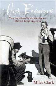 Cover of High Endeavours by Miles Clark