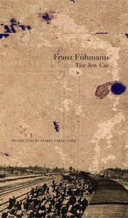 Front cover of Das Judenauto by Franz Fühmann