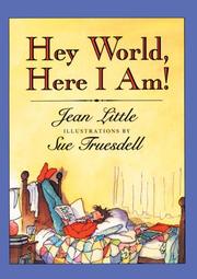 Front cover of Hey world, here I am! by Jean Little