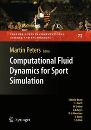 Cover of Computational Fluid Dynamics For Sport Simulation by Martin Peters