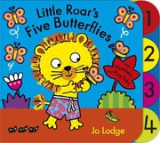 Cover of Little Roars Five Butterflies by Jo Lodge
