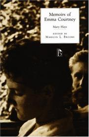 Front cover of Memoirs of Emma Courtney by Mary Hays
