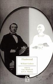 Front cover of Fleetwood, or, The new man of feeling by William Godwin